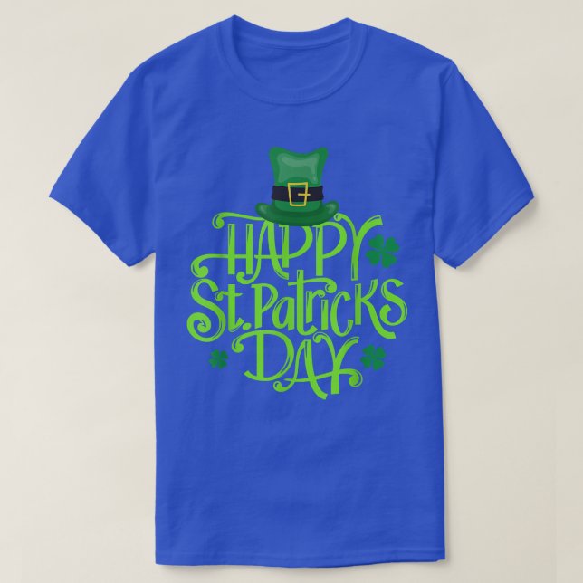 Happy St T-Shirt (Design Front)