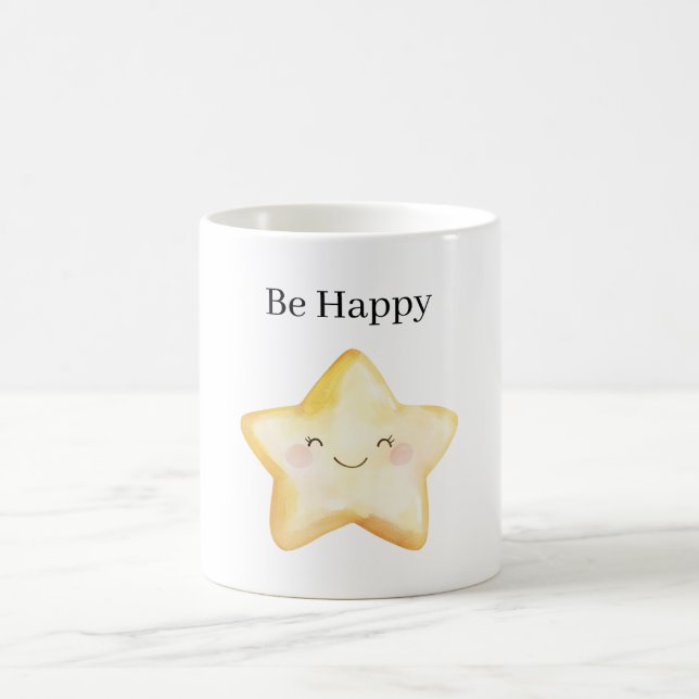 Happy Star Coffee Mug (Center)