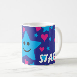 Happy star coffee mug