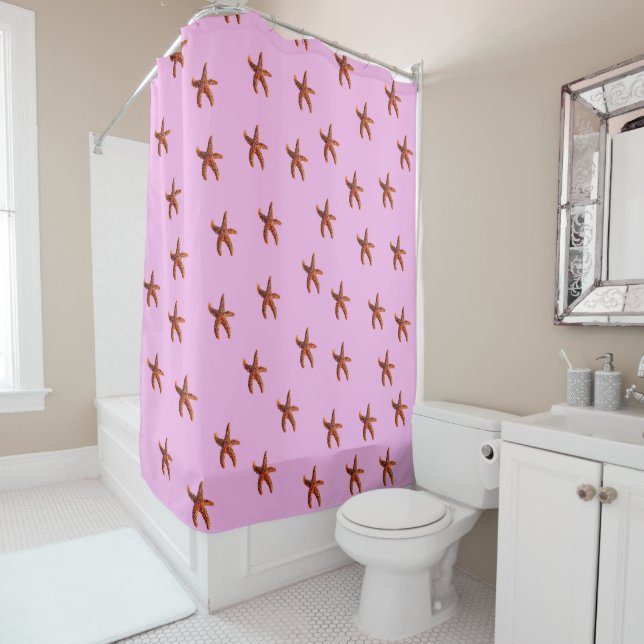 Happy starfish  dance in pink (In Situ)