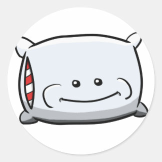 Happy stickers Coussin