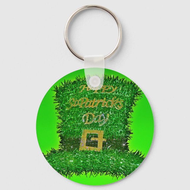HAPPY STPATRICK'S DAY KEYCHAIN (Front)