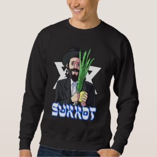 Happy Sukkot Day Jewish Festival Sweatshirt