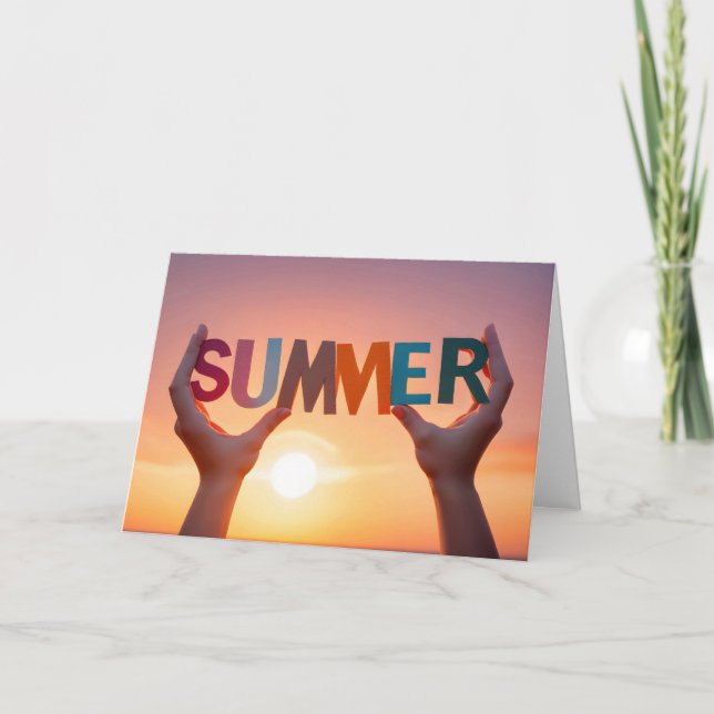 Happy Summer Card (Front)