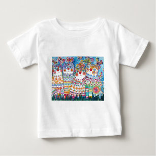 Happy summer cats baby T-Shirt
