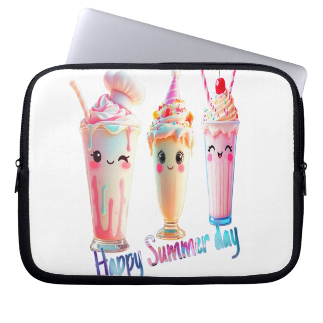 Happy Summer day  Laptop Sleeve (Front)