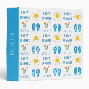 Happy Summer Pattern Binder
