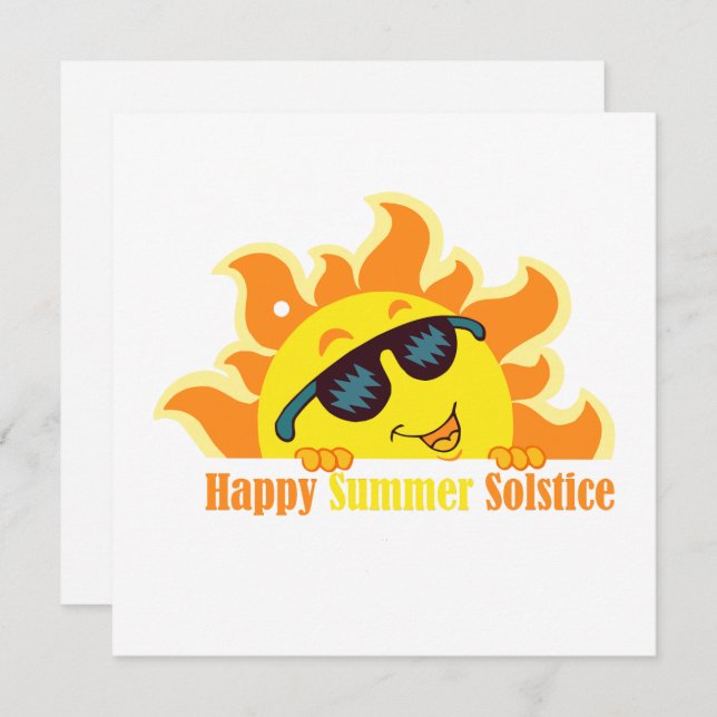 happy summer solstice 2024 card (Front/Back)