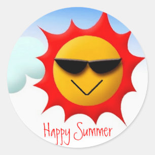 Happy Summer Sticker