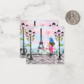 Happy Summer Vacation - I Love Paris - Beautiful Card (Front/Back In Situ)