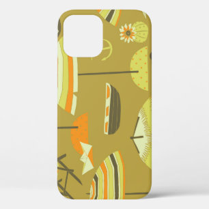 Happy Summertime Fun Seamless Pattern iPhone 12 Case