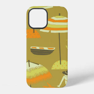 Happy Summertime Seamless Pattern iPhone 12 Case