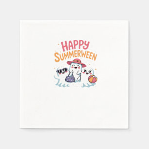 Happy Summerween Classic Napkin