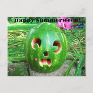 Happy Summerween!  Postcard