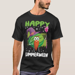 Happy Summerween Summer Watermelon Jack-o-lantern  T-Shirt
