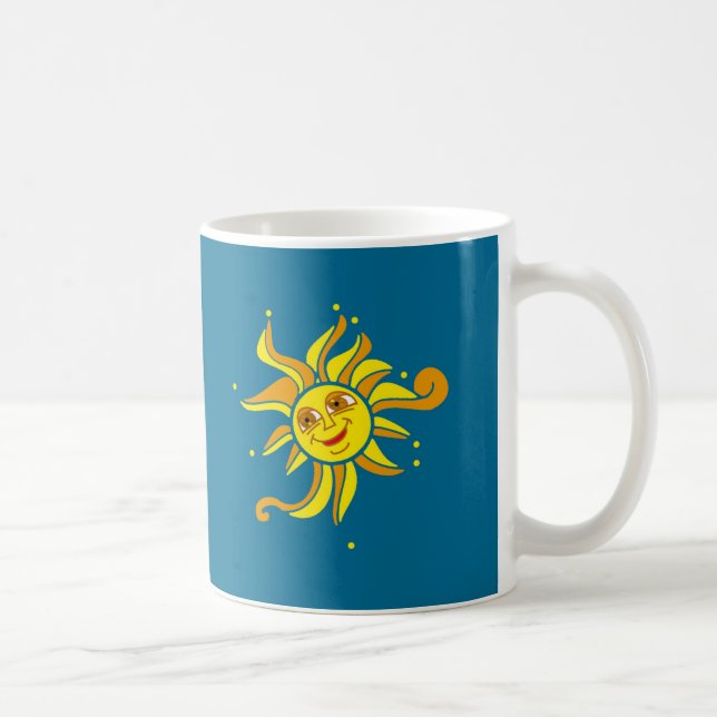 Happy Sun Coffee Mug (Right)