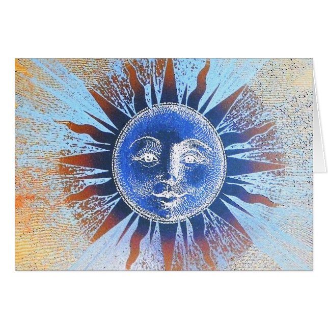 Happy Sun face (Front Horizontal)