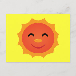 Happy Sun Postcard