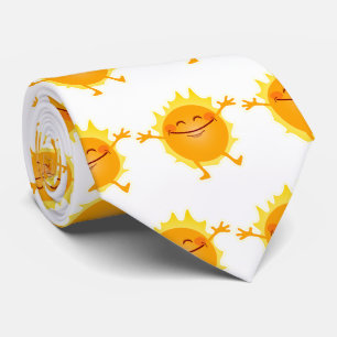 Happy Sun, Sunshine, Summer Solstice Tie