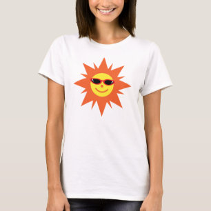 Happy Sun With Sunglasses T-Shirt