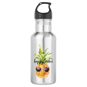 Happy Sunglasses Pineapple 532 Ml Water Bottle