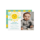 Happy Sunshine 1st Birthday Party Photo