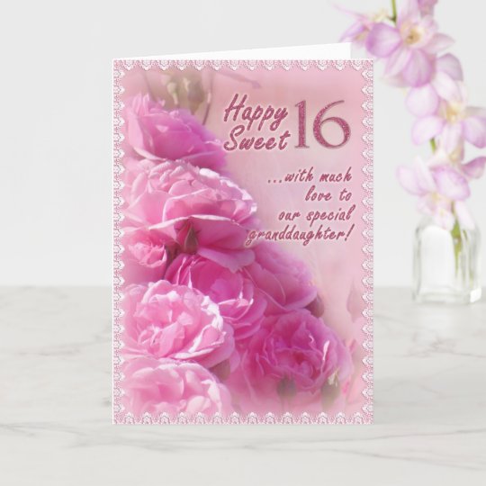 sweet sixteen granddaughter