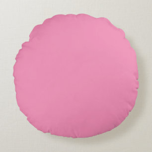 Happy sweet sixteen, 16th birthday, pink round pillow