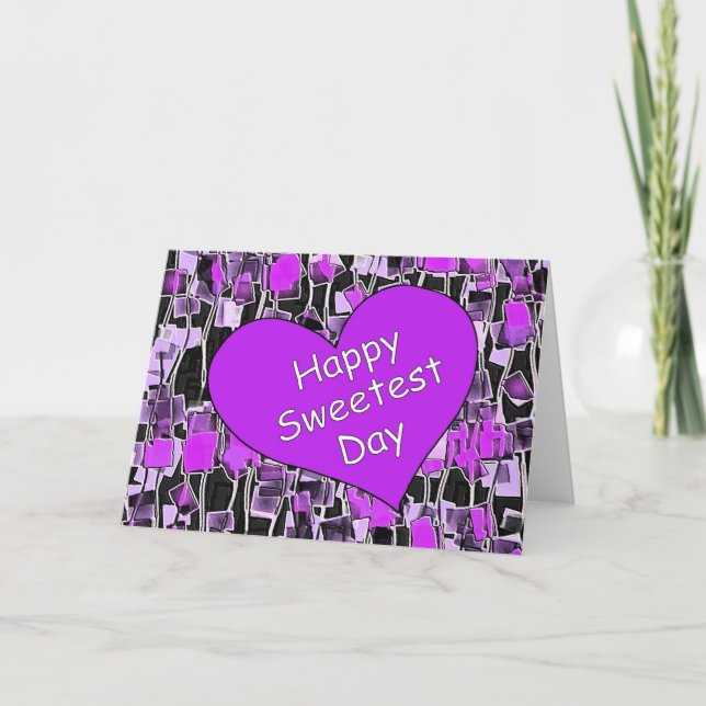 Happy Sweetest Day Card (Front)