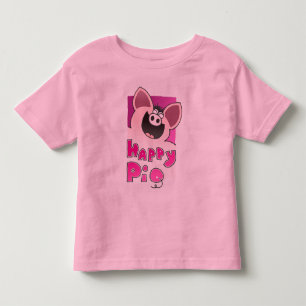 Happy T Shirt Happy Cartoon Piggy T Shirt