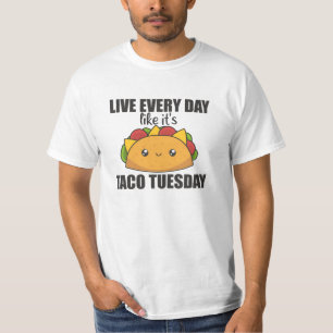 Happy Taco Tuesday - Mexican Food T-Shirt