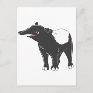Happy Tapir Postcard