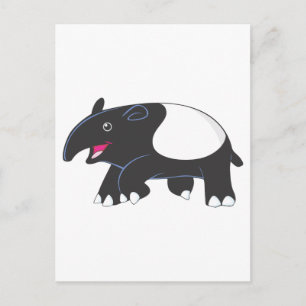 Happy Tapir Postcard