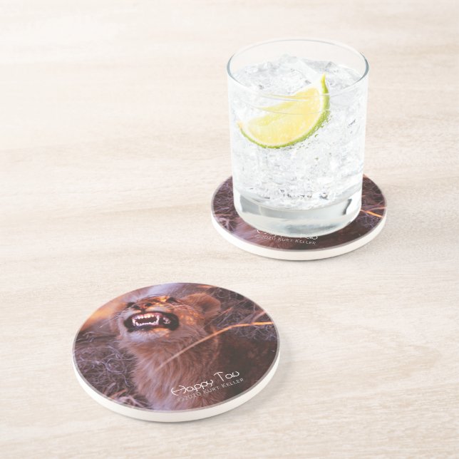 Happy Tau Coaster (Side)