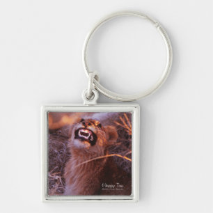 Happy Tau Keychain