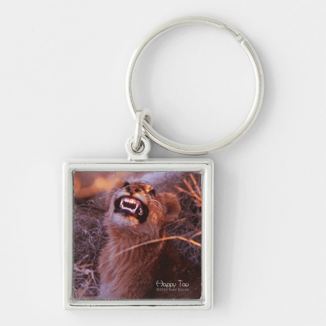 Happy Tau Keychain (Front)