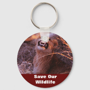 Happy Tau Save Our Wildlife Key Chain