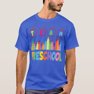Happy Teacher Student Senior Back To School Team T-Shirt
