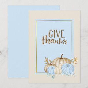 Happy thanks giving announcement