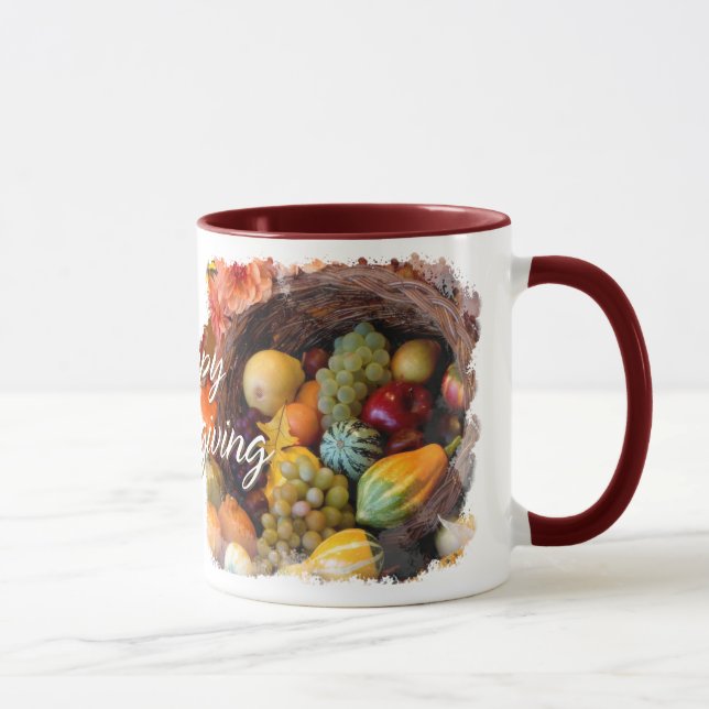 Happy Thanksgiving 10 Mug (Right)