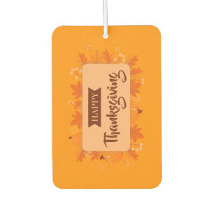 Happy Thanksgiving 2 Air Freshener