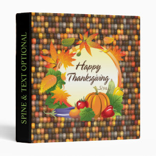 Happy Thanksgiving 5A-13A Options Binder