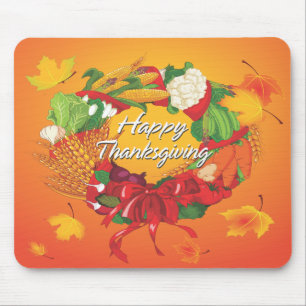 Happy Thanksgiving 6 Mousepad