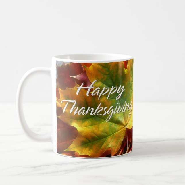 Happy Thanksgiving 7 Mug (Left)