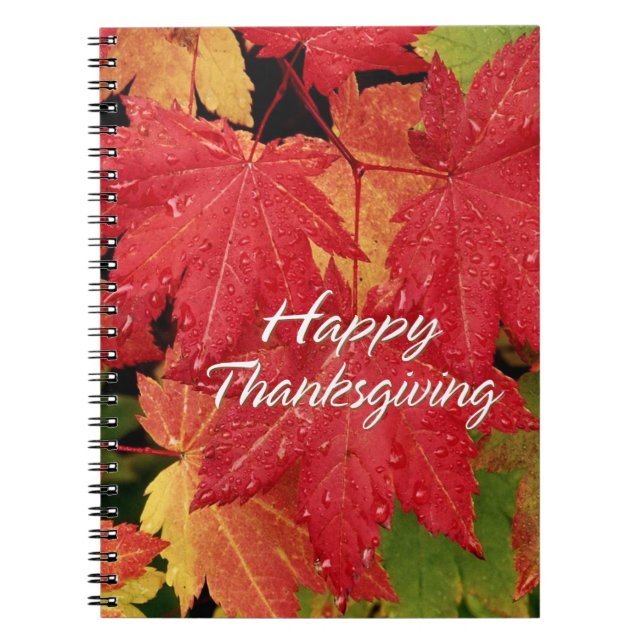 Happy Thanksgiving 8 Notebook (Front)