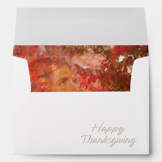 Happy Thanksgiving 9 Envelope (Back (Bottom))
