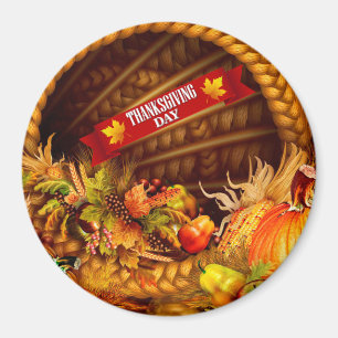 Happy Thanksgiving Best Magnet