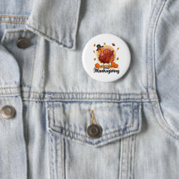 Happy Thanksgiving Button