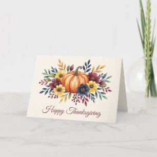 Happy Thanksgiving Card