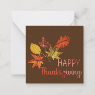 Happy Thanksgiving Card